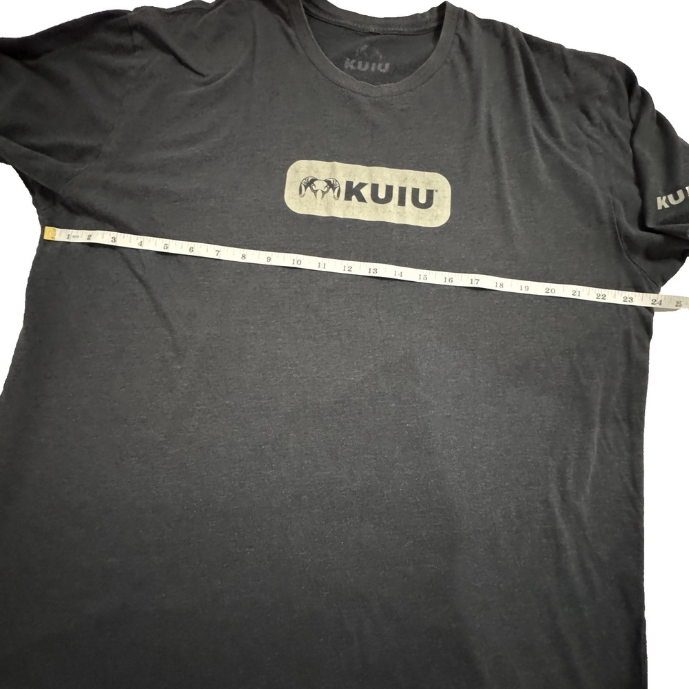 KUIU Hunting T-Shirt Men's Hunting Graphic Short Sleeve Grey Outdoors Ram - Picture 7 of 7